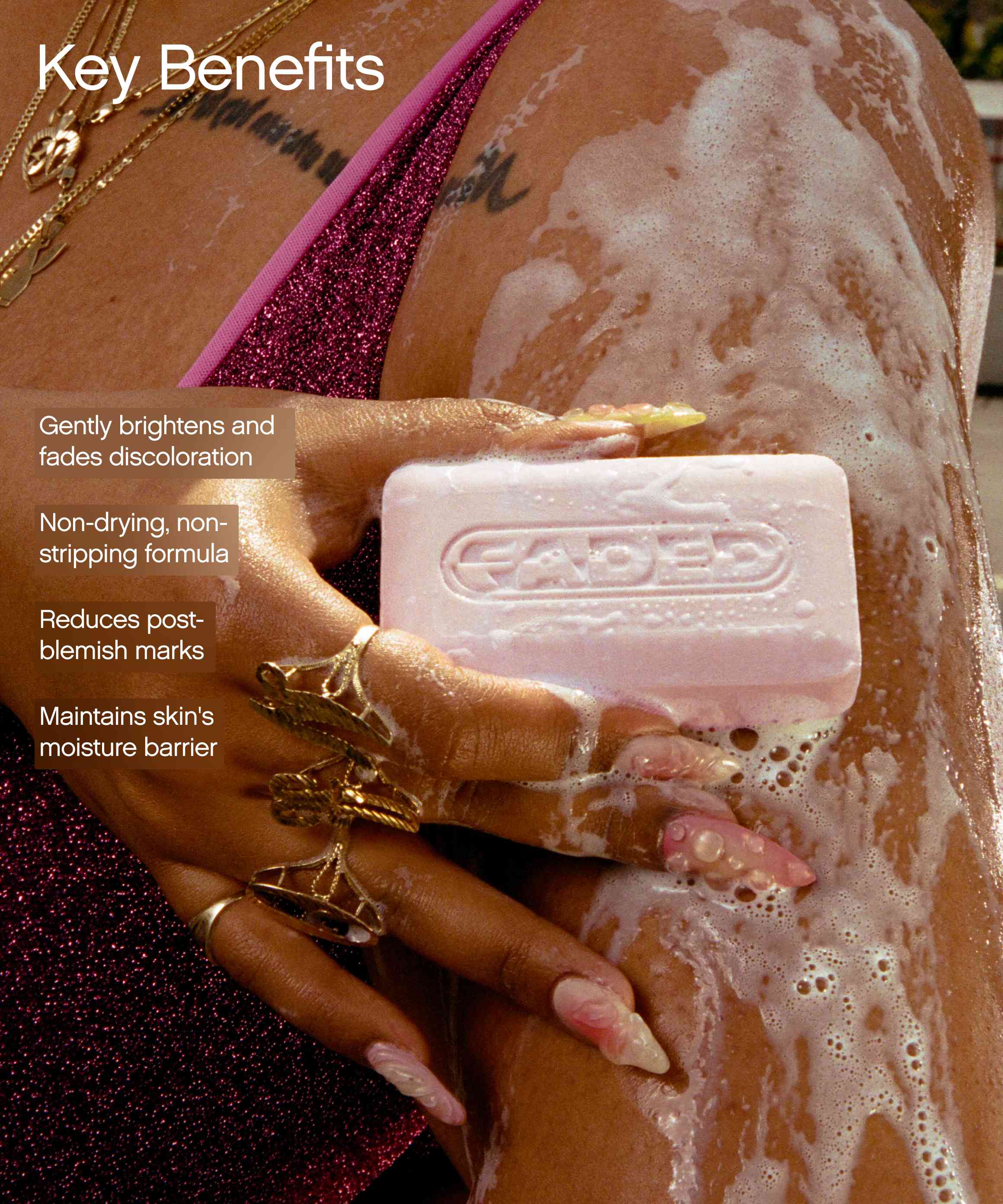 Faded Brightening Cleansing Bar
