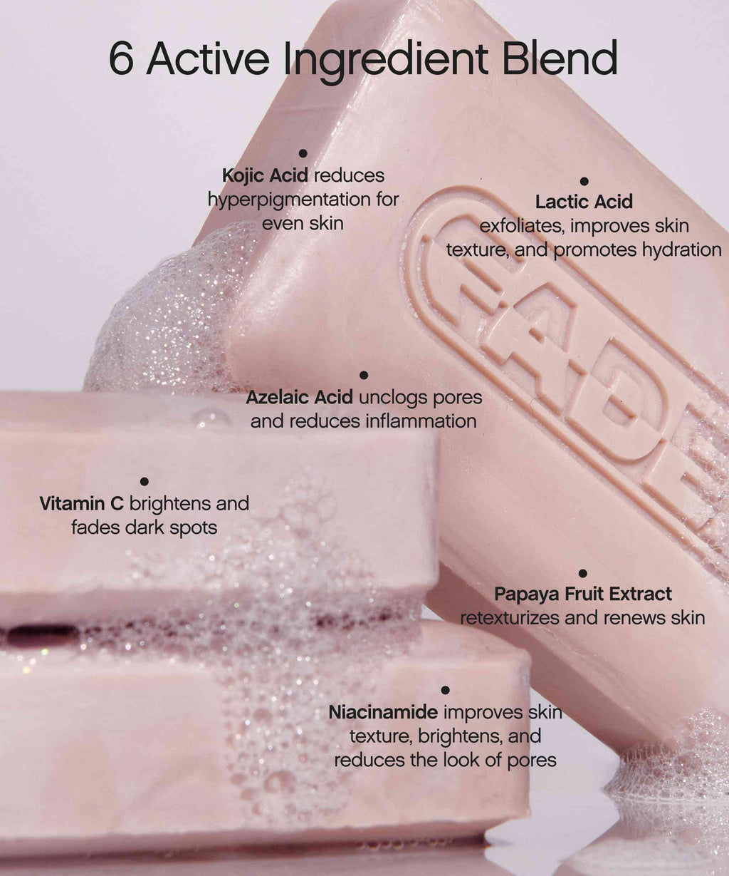 Faded Brightening Bar + Dish Set